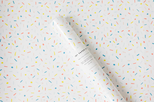 Confetti Wrapping Paper