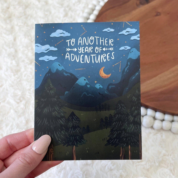 Greeting Card To Another Year Of Adventures