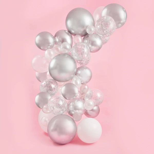 Silver Balloon Kit