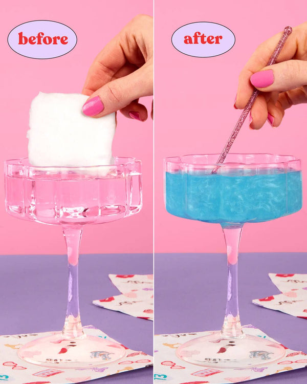 Cocktail Glitter Bomb - 11 cotton candy