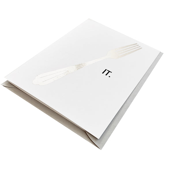 Sapori Fork It Card