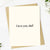 Greeting Card I Love You, Dad!