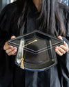 Black Cap Shaped Plate