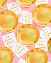Golden Plates, 25pk