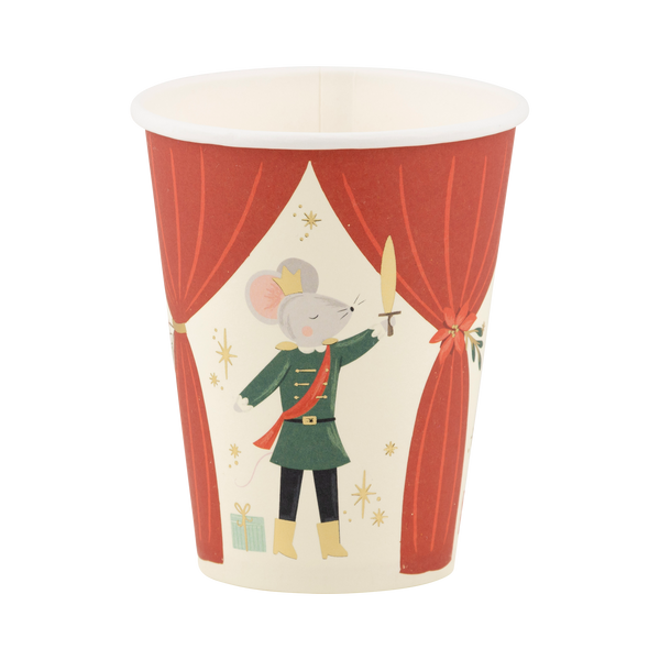 Nutcracker Paper Cup- 8pk