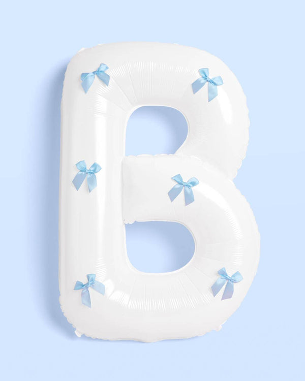 Bride + Bows Balloons - 40" Letters