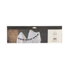 Occasions Boo Black Felt Bunting Banner