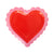 Scalloped Heart Shaped Plate, 8pk