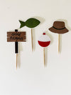 Fishing Cupcake Toppers, 8pk