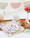 Floral Round 8" Plate, 8ct