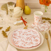 Toile Pumpkin Plates