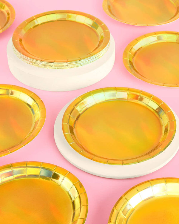 Golden Plates, 25pk