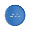 Palisades Blue Signature Happy Birthday Dessert Plates, 8pk