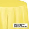 Mimosa Round Plastic 82 inch Table Cover