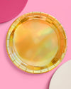 Golden Plates, 25pk