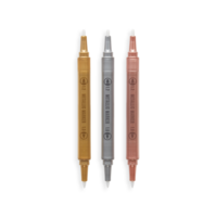 Sapori Modern Trio Dual Tip Metallic Markers - Set of 3