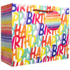 Rainbow Birthday Large Gift Bag
