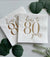 Cheers to 80 Years Cocktail Napkins, 16pk