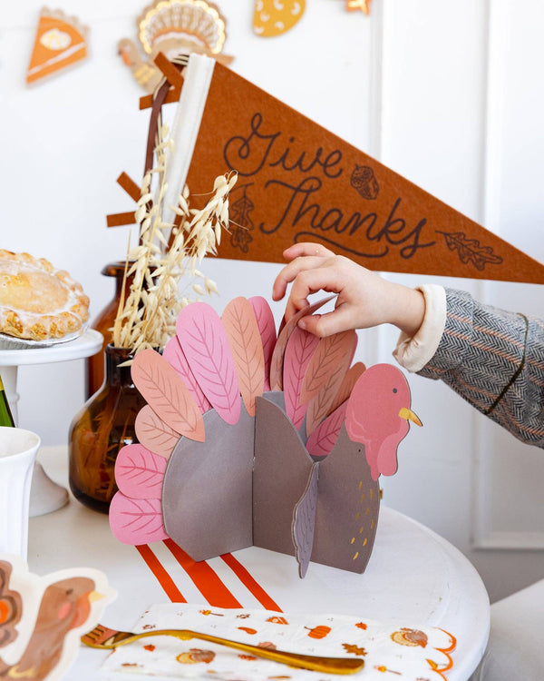 DIY Turkey Craft Kit, 3pk