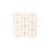 Gold Signature Bow Dessert Napkins, 20pk