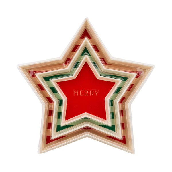 Merry + Joy Star Bamboo Set- 3pk