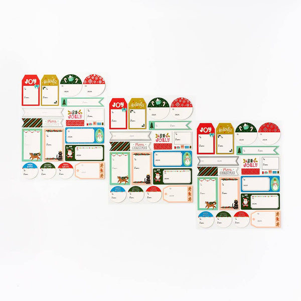 Holiday Adhesive Gift Tags