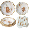 62 pcs We Can Bearly Wait Tableware Set