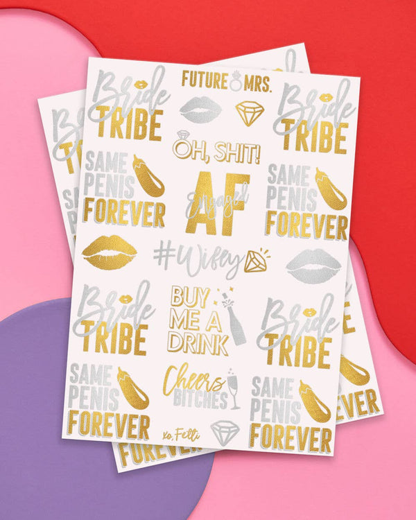 Bachelorette Same Penis Temp Tattoos