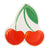 Cherries Shaped Plate, 8pk