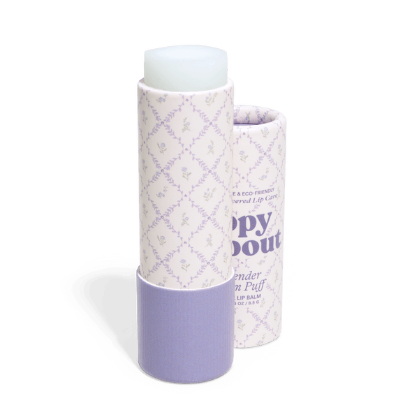 Poppy & Pout Cottage Collection, Lavender Cream Puff Lip Balm