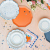 Sunkissed Orange Premium Dinner Plates, 8pk