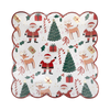 Whimsy Christmas Scatter Dinner Plate- 8pk
