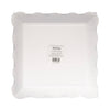 Orange & Black Striped 10" Paper Plate Set, 8pk