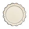 Happy Halloween Scalloped Bamboo Tray