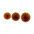 Orange and Black Large Tissue Fans, 3pk