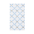 Sky Blue Trellis Dinner Napkins, 20pk