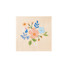 Multicolor Elegant Floral Dessert Napkins, 20pk