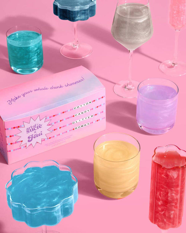 Cocktail Glitter Bomb - 11 cotton candy