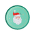 Red & Green Jolly Santa Dessert Plates, 8pk
