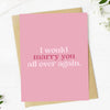 "I would marry you all over again"Greeting Card