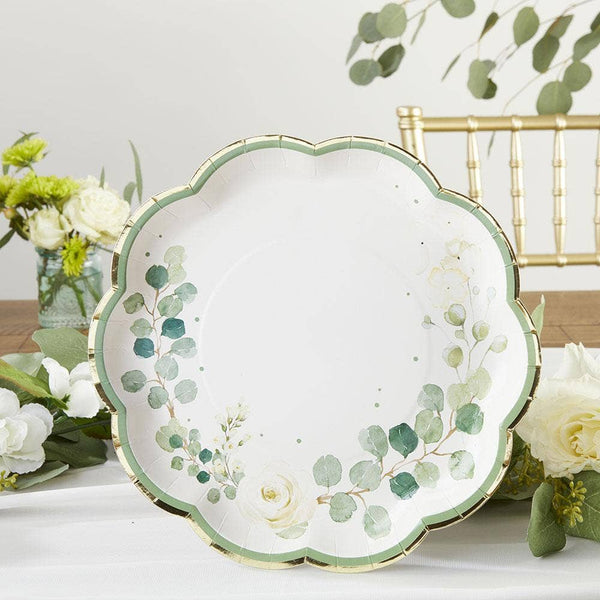 Botanical Garden Dinner Plates, 16pk