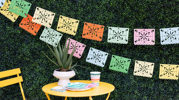 Fiesta Striped Paper Cup, 8pk