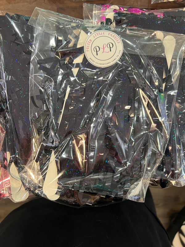 Foil Fringe Curtain 2 pack