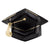 Graduation Cap Shaped Dinner Plates, 8pk