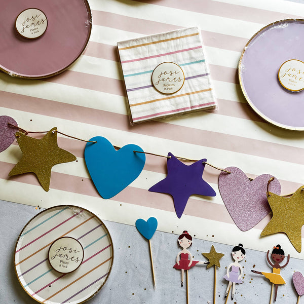 Ballet Glitter Banner