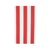 Cherry Red Cabana Stripe Dinner Napkins, 20pk