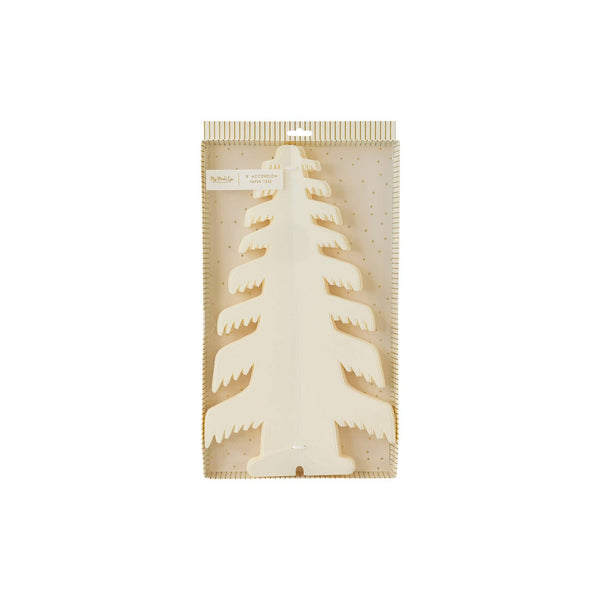 Golden Holiday Large Paper Tree Decor
