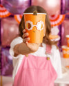 Groovy Pumpkin Party Cup, 8pk