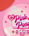 Pink Pony Club Plates, 24pk