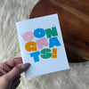 "CONGRATS!" Greeting Card